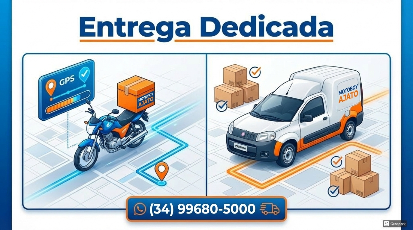 motoboy para empresas em Uberlândia
